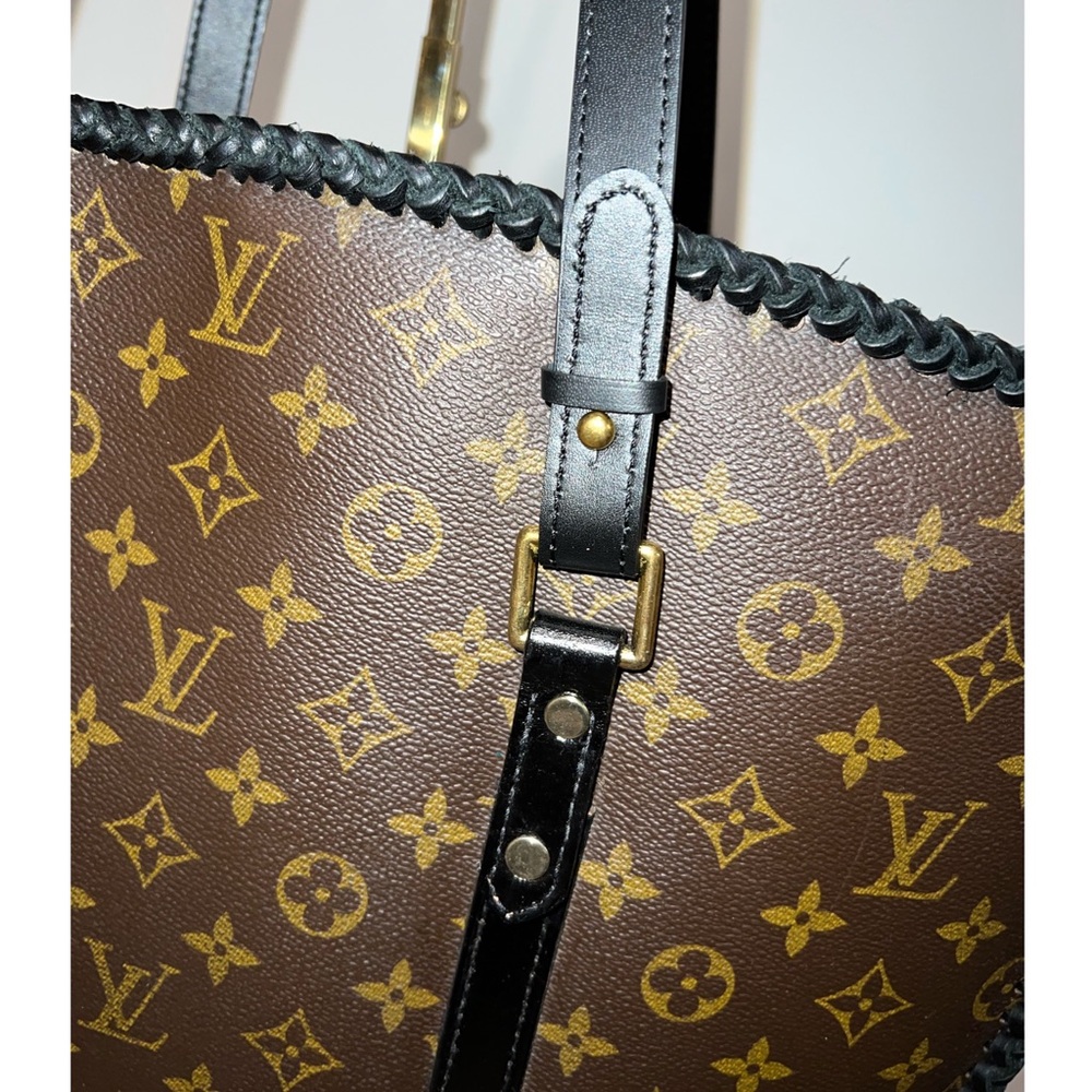 LOUIS VUITTON Upcycled Babylone LV Monogram Canvas Shoulder Tote Handbag - Picture 8 of 13